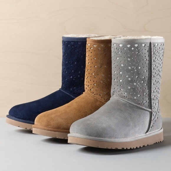 UGG Shoes - NEW • Uggs • Classic Short Sunshine Boots Gray 7
